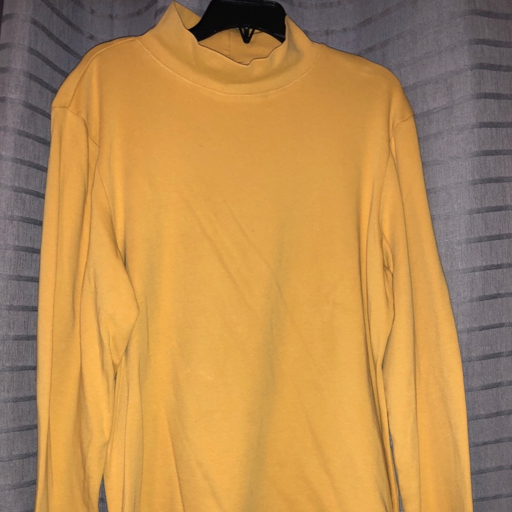 Mock neck top
